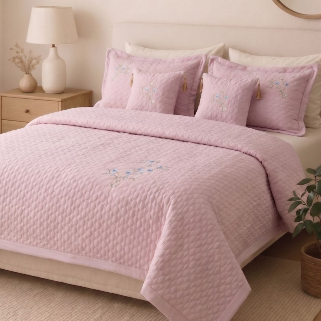 Resham Bedcover 5Pcs Set