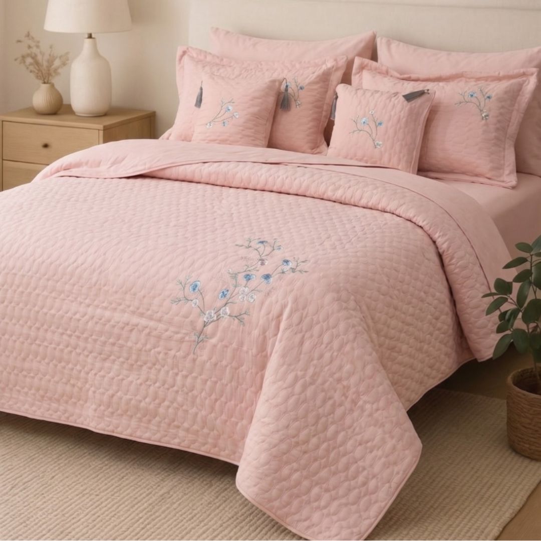 Resham Bedcover 5Pcs Set