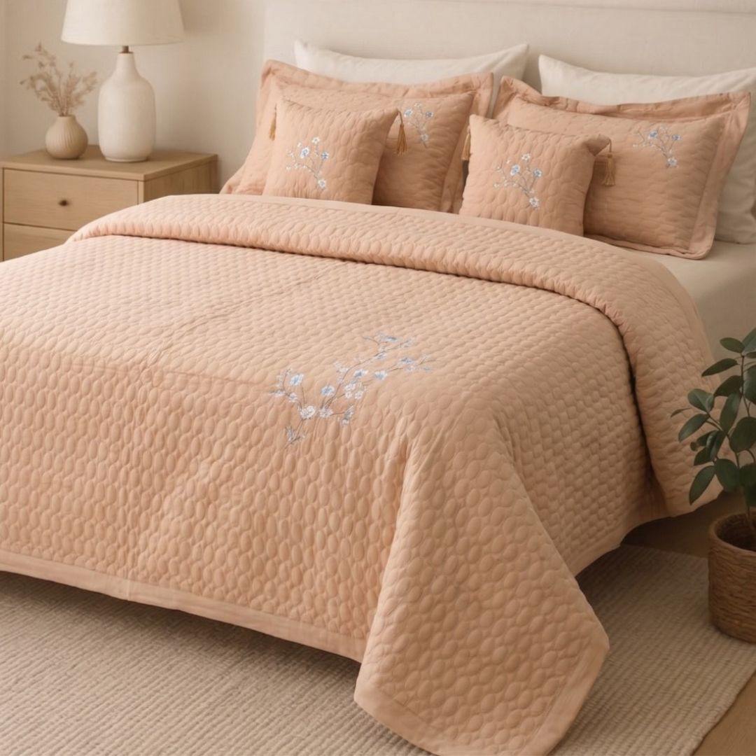 Resham Bedcover 5Pcs Set