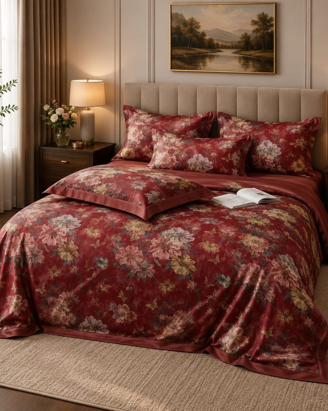 Furry & Super Soft Designer Bedsheet Set – King Size