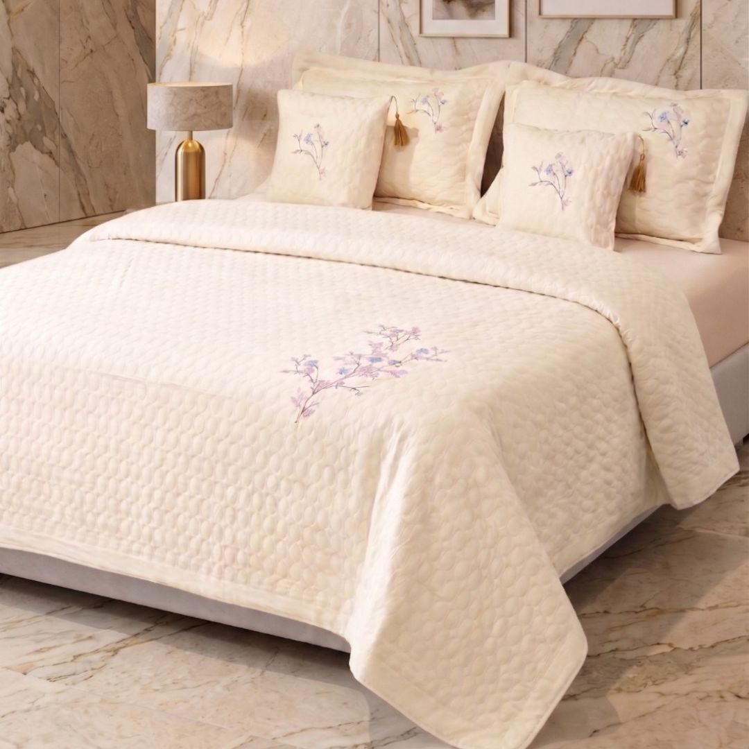 Resham Bedcover 5Pcs Set