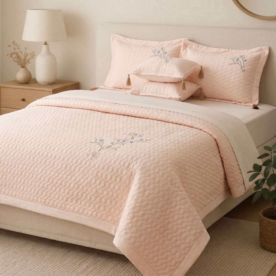 Resham Bedcover 5Pcs Set