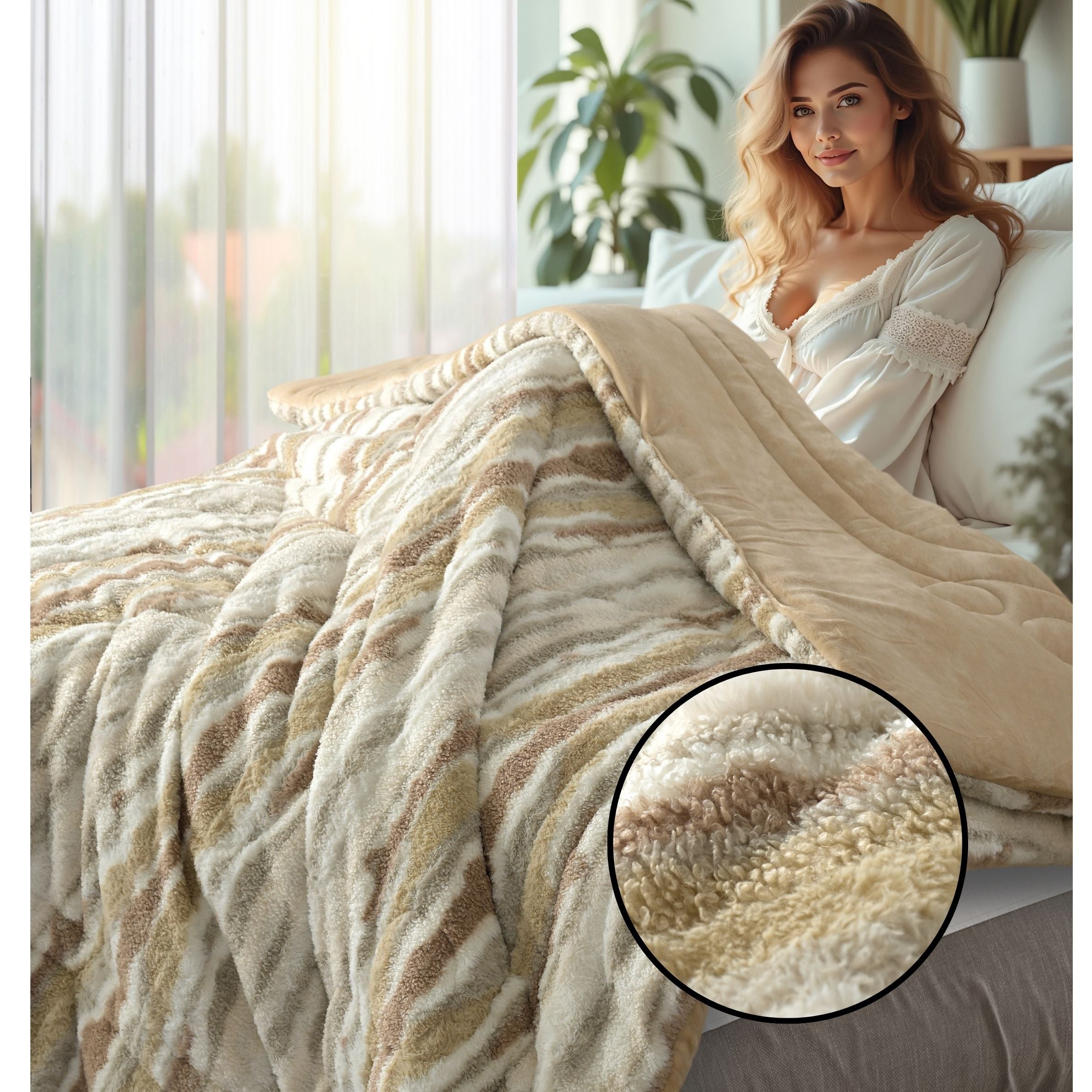 Bouclé Winter 6 Piece Bedding Set – Christmas Special Edition