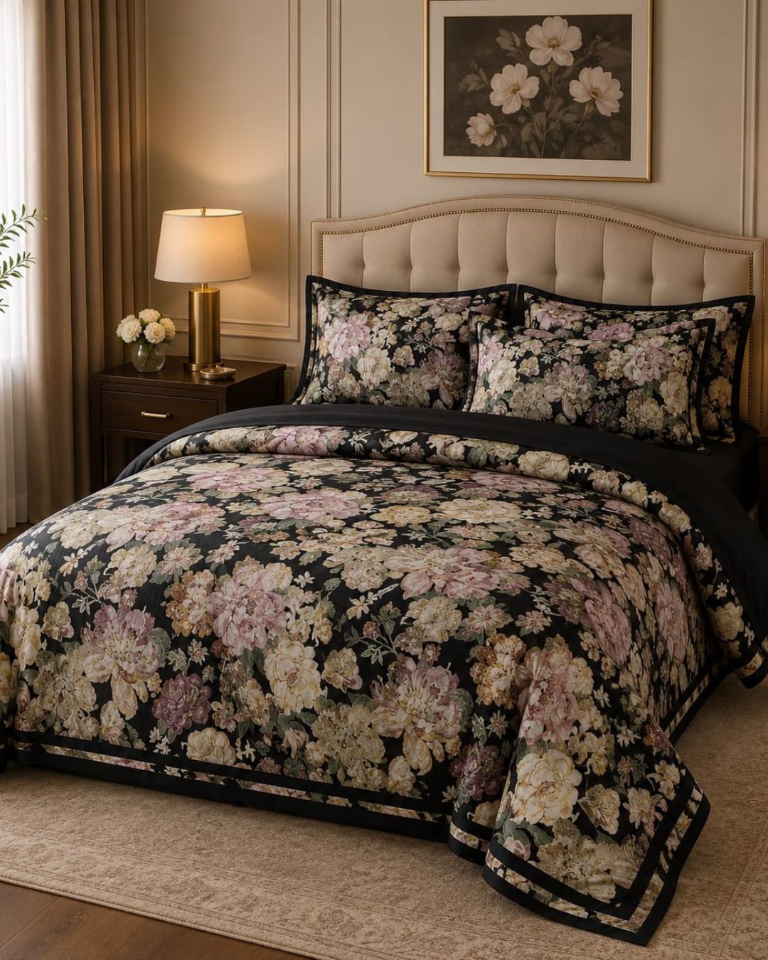 Furry & Super Soft Designer Bedsheet Set – King Size