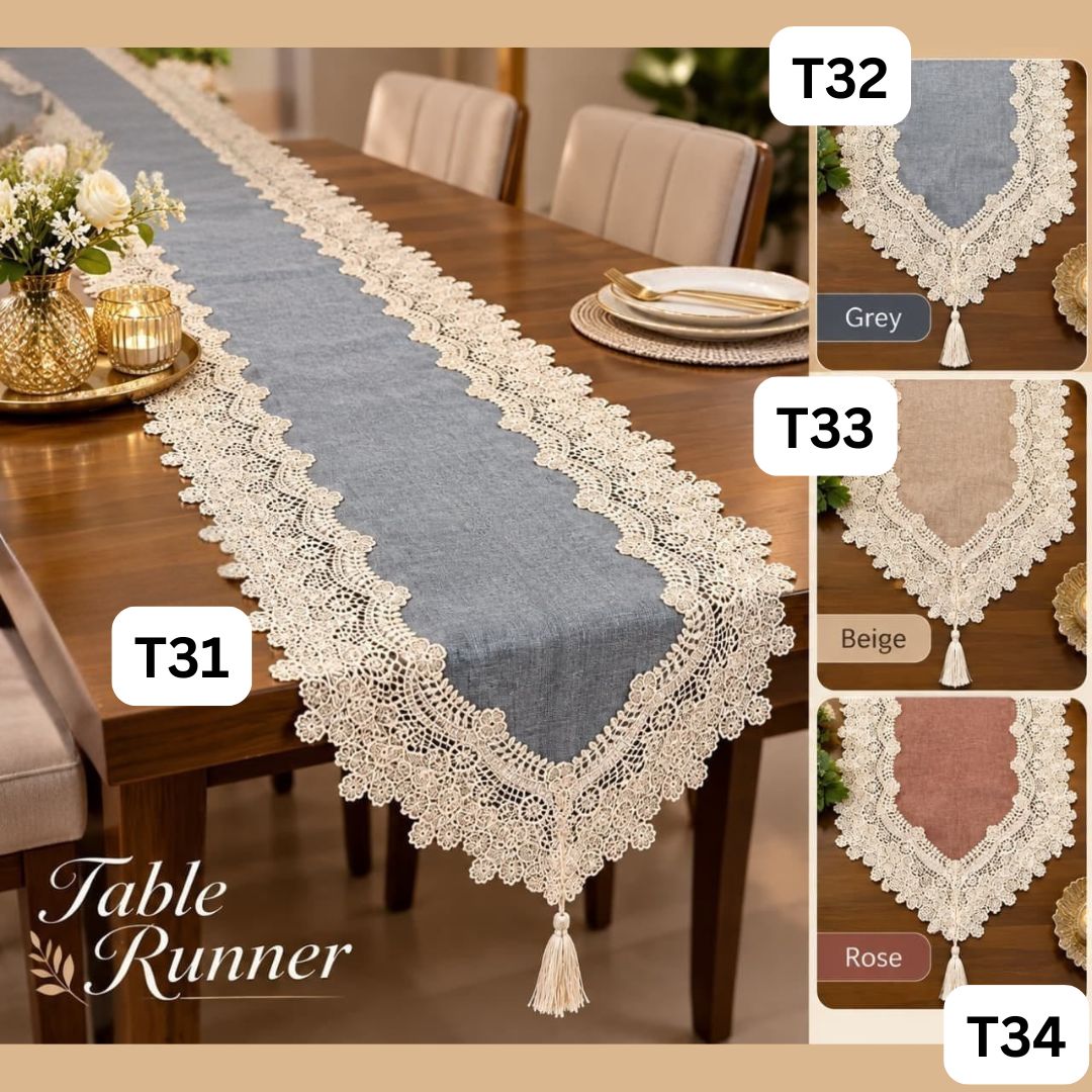 Luxury Designer Table Covers & Table Runners – Premium Dining Table Decor