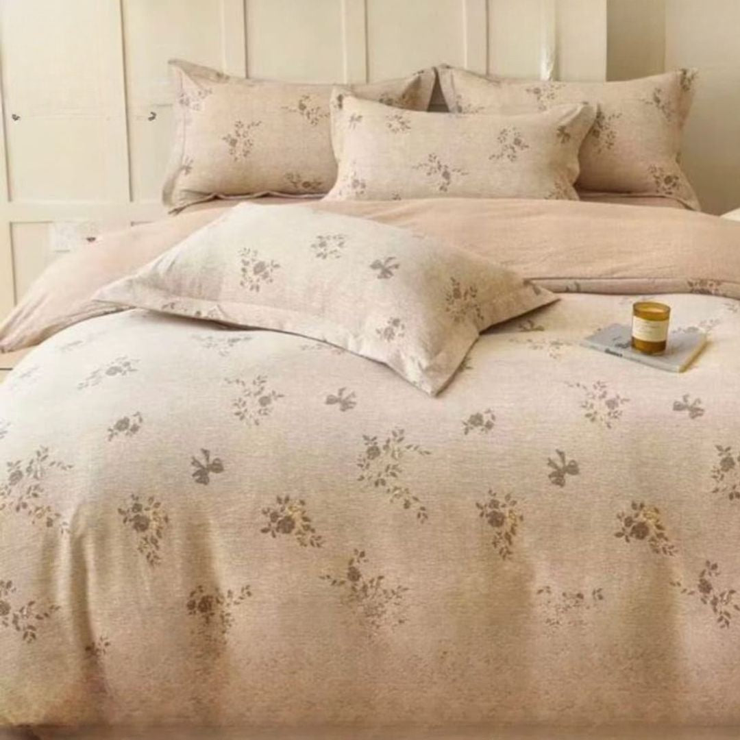 3-in-1 King Size Fitted Waterproof Mattress Protector Bedsheet Set