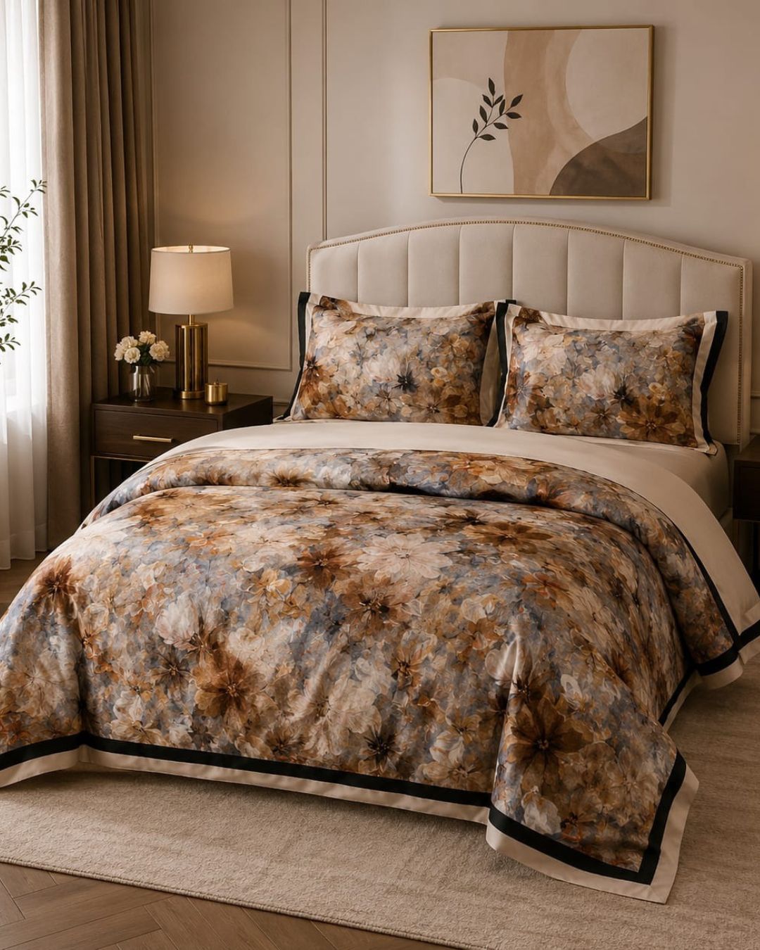 Furry & Super Soft Designer Bedsheet Set – King Size