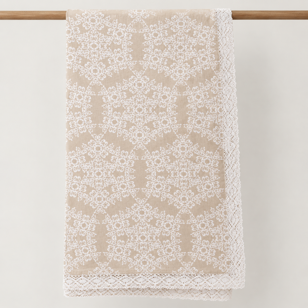 Khadi Prints Cotton 6 Seater Table Cloth