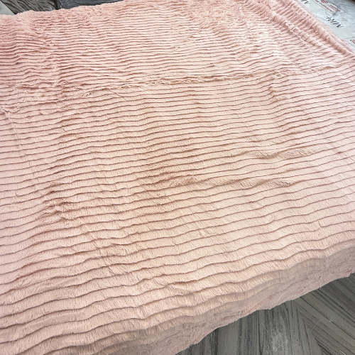 2 In 1 Rabbit Fur Blanket & Duvet Cover