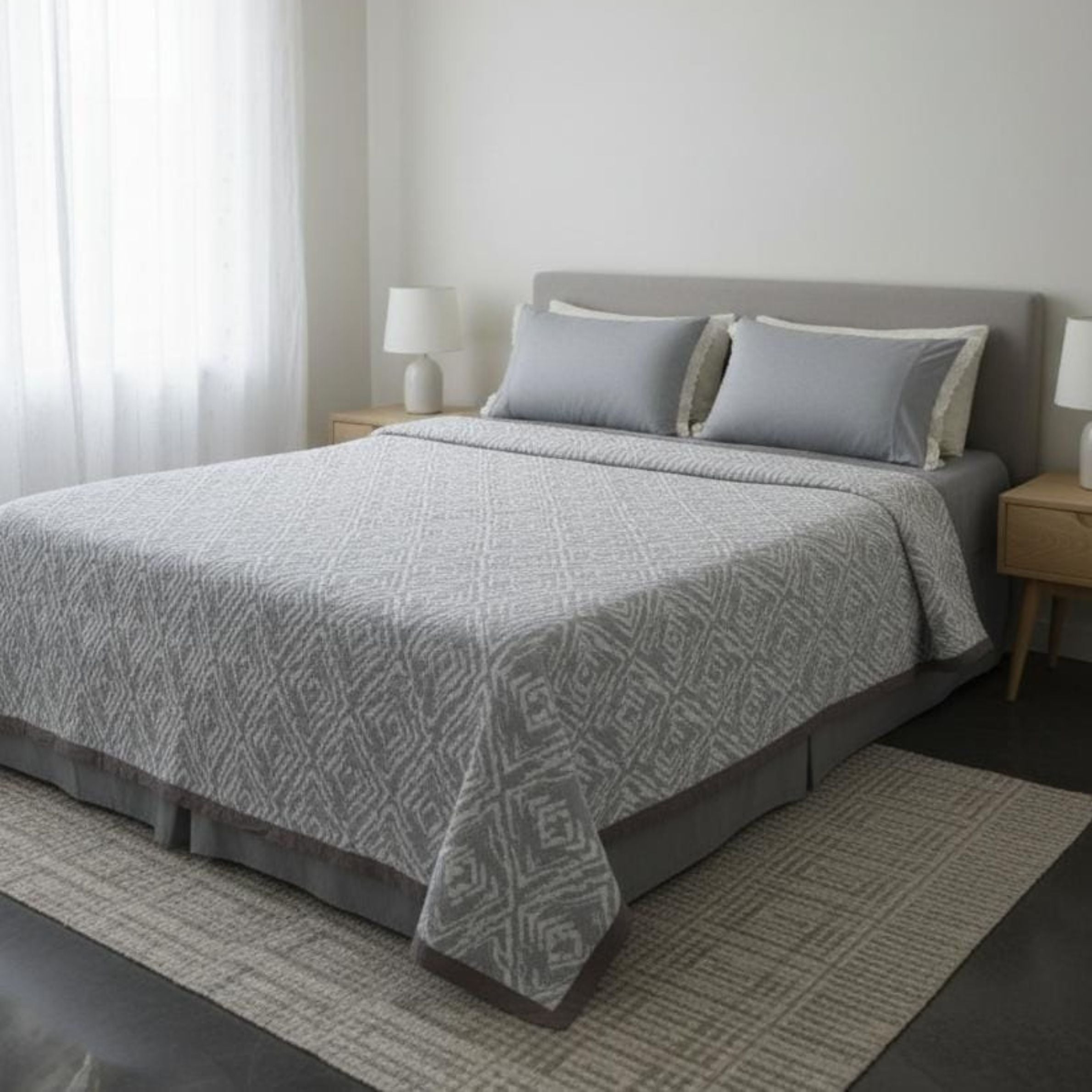 Cotton Wood Summer AC Top Sheet with Kiyumi Japanese Cooling Technology