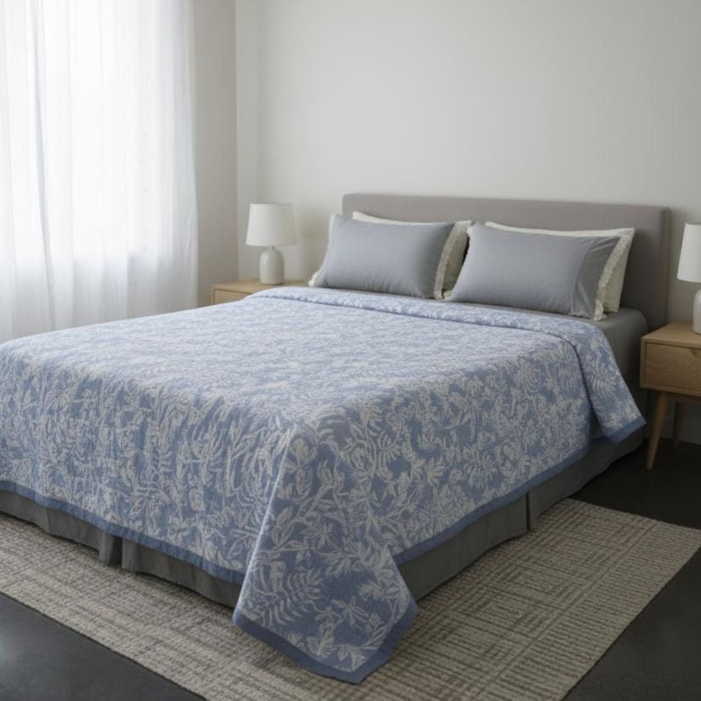 Cotton Wood Summer AC Top Sheet with Kiyumi Japanese Cooling Technology