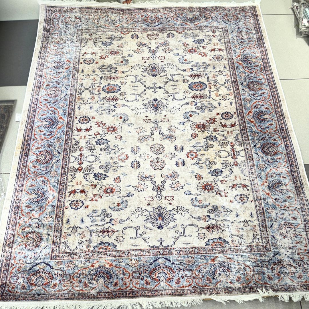Premium Turkish Carpet – Persian-Inspired Anti-Slip Area Rug (5' × 7')