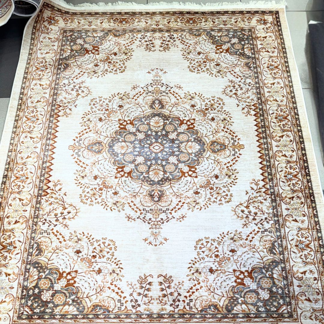 Premium Turkish Carpet – Persian-Inspired Anti-Slip Area Rug (5' × 7')