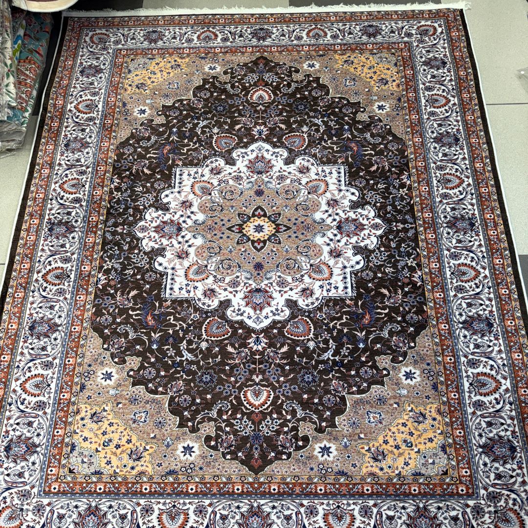 Premium Turkish Carpet – Persian-Inspired Anti-Slip Area Rug (5' × 7')