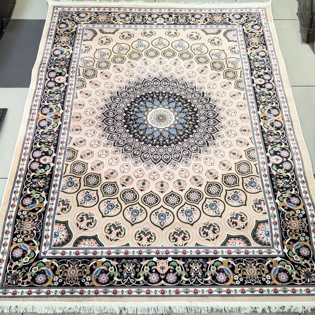 Premium Turkish Carpet – Persian-Inspired Anti-Slip Area Rug (5' × 7')