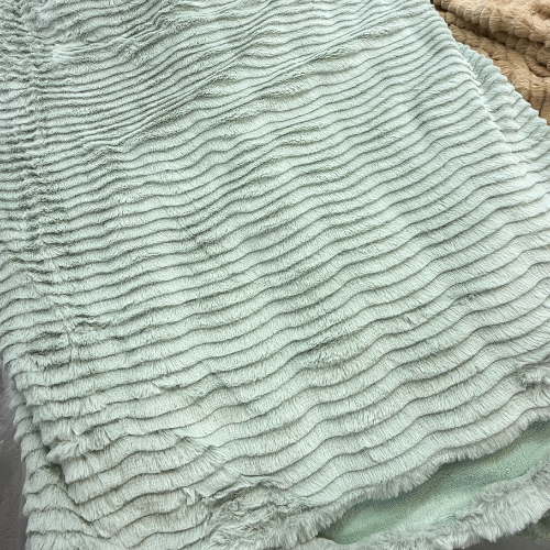 2 In 1 Rabbit Fur Blanket & Duvet Cover