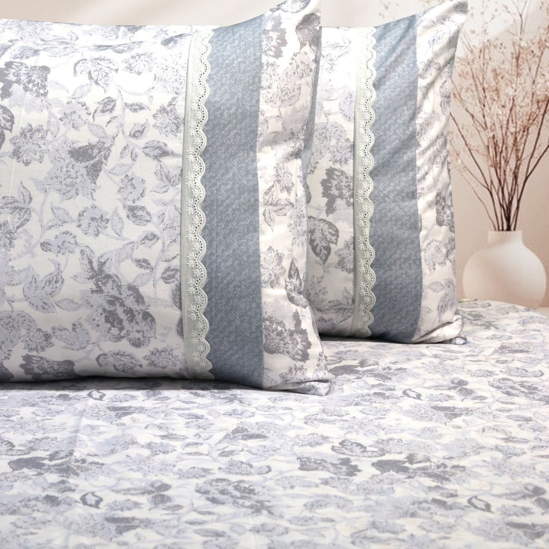 Nursery Floral Prints Bedsheet Set