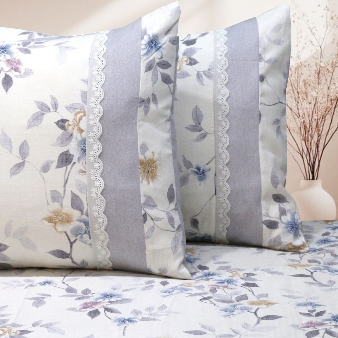 Nursery Floral Prints Bedsheet Set