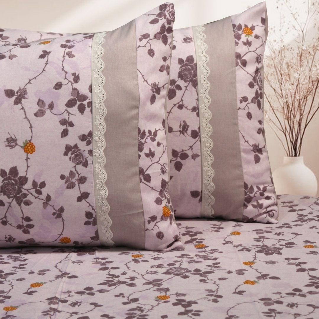 Nursery Floral Prints Bedsheet Set