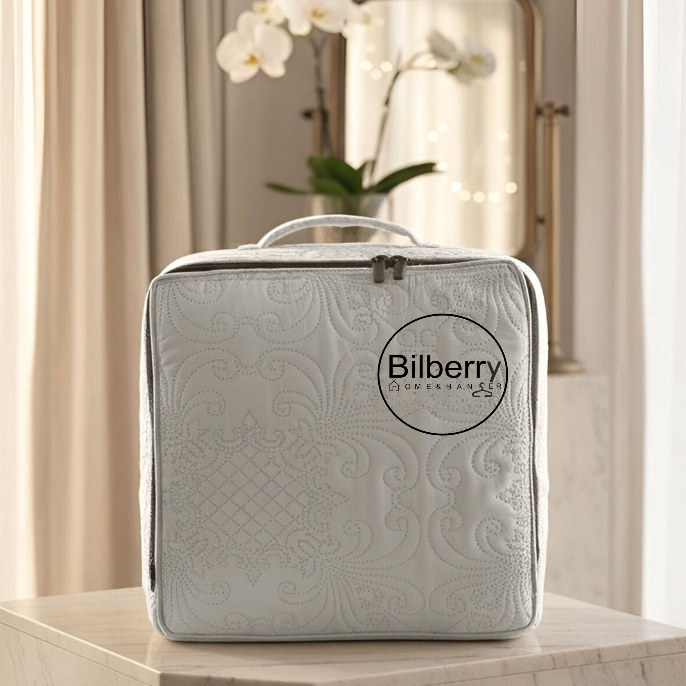 Quilted 300 GSM King Size Bed Cover – Soft, Stylish & Summer Perfect