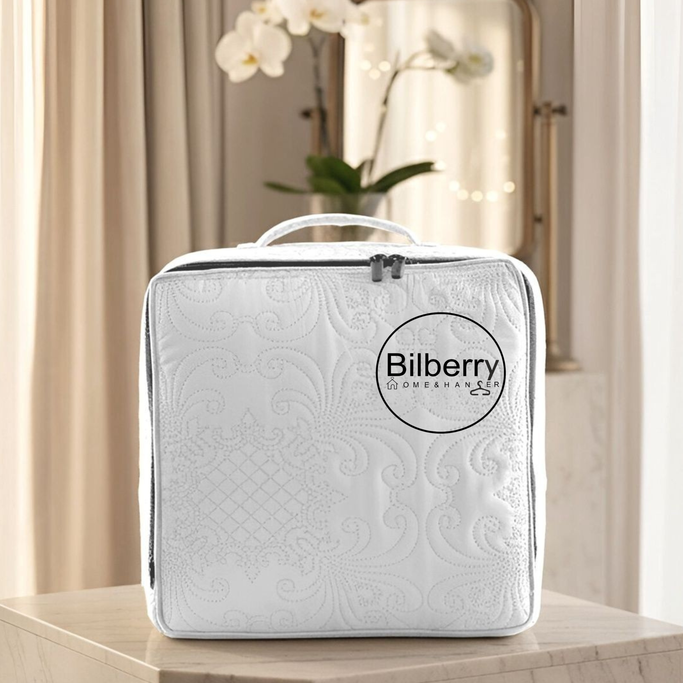 Quilted 300 GSM King Size Bed Cover – Soft, Stylish & Summer Perfect