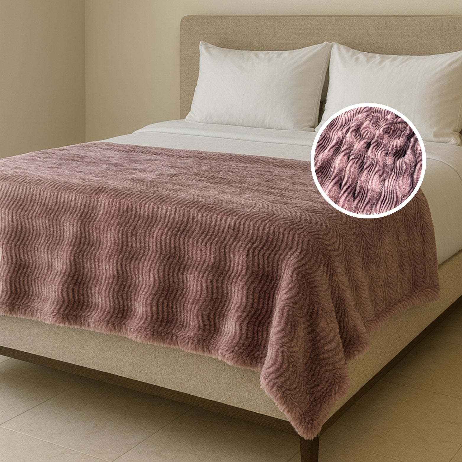 Furry 2 In 1  Luxury Blanket Cum Duvet Cover