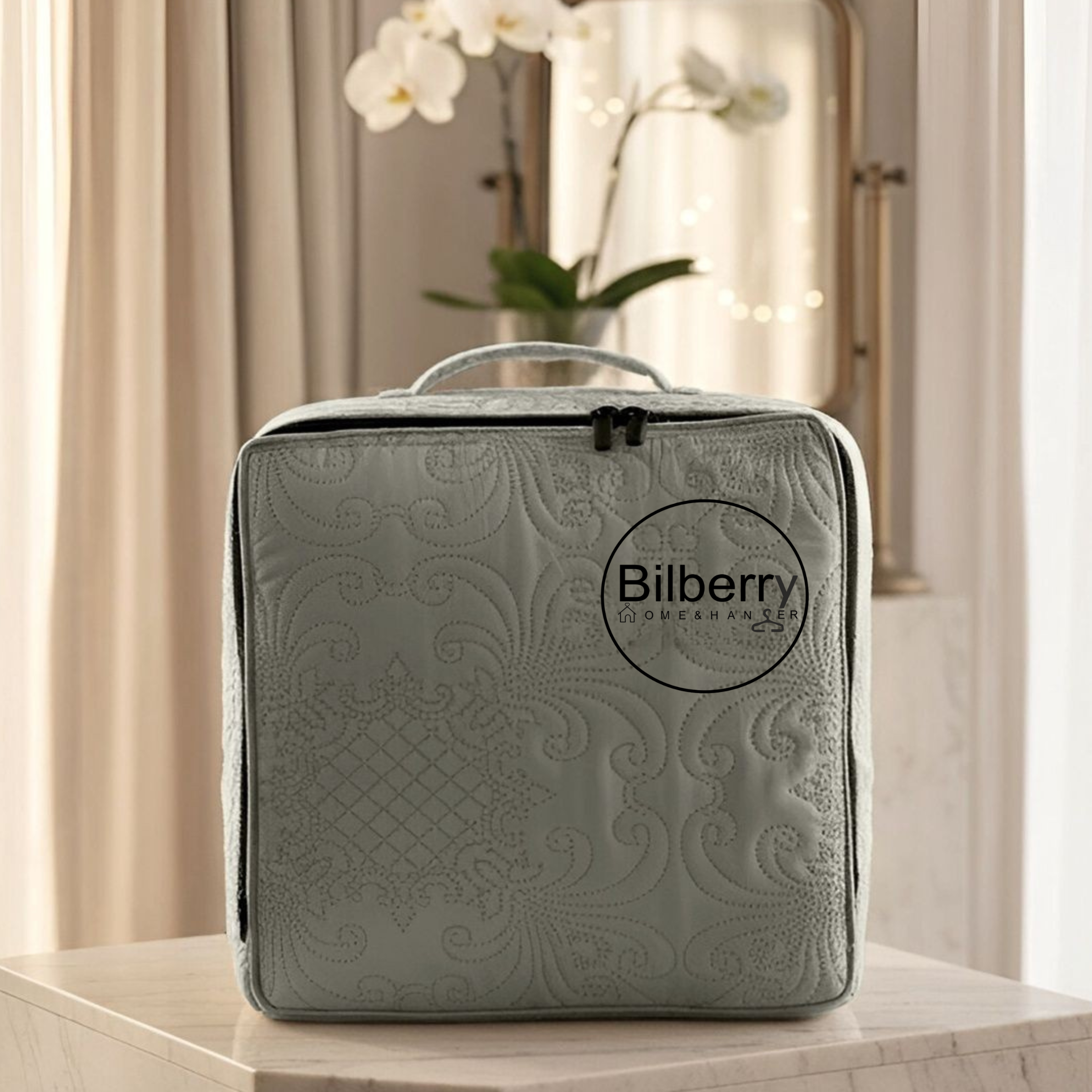 Quilted 300 GSM King Size Bed Cover – Soft, Stylish & Summer Perfect