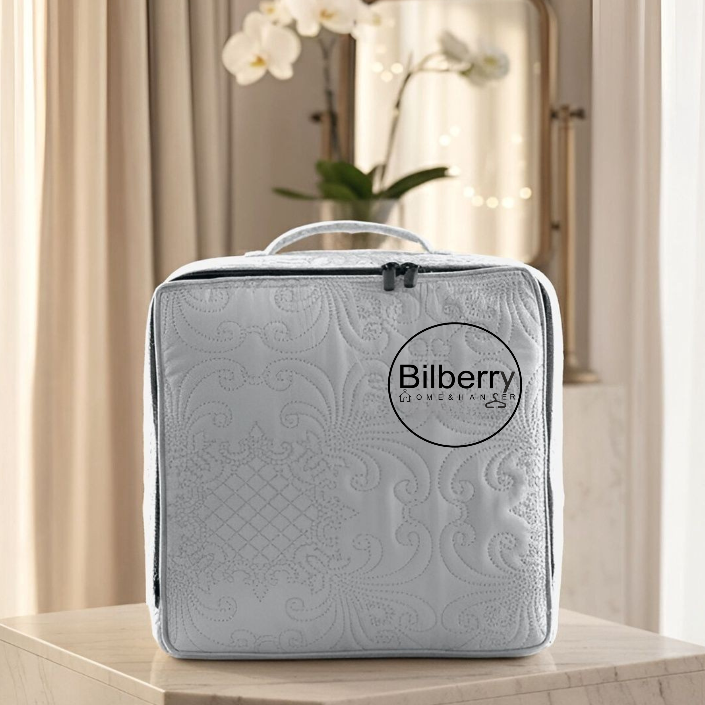 Quilted 300 GSM King Size Bed Cover – Soft, Stylish & Summer Perfect