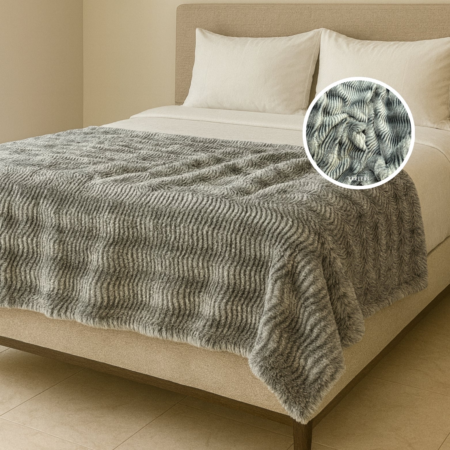 Furry 2 In 1  Luxury Blanket Cum Duvet Cover
