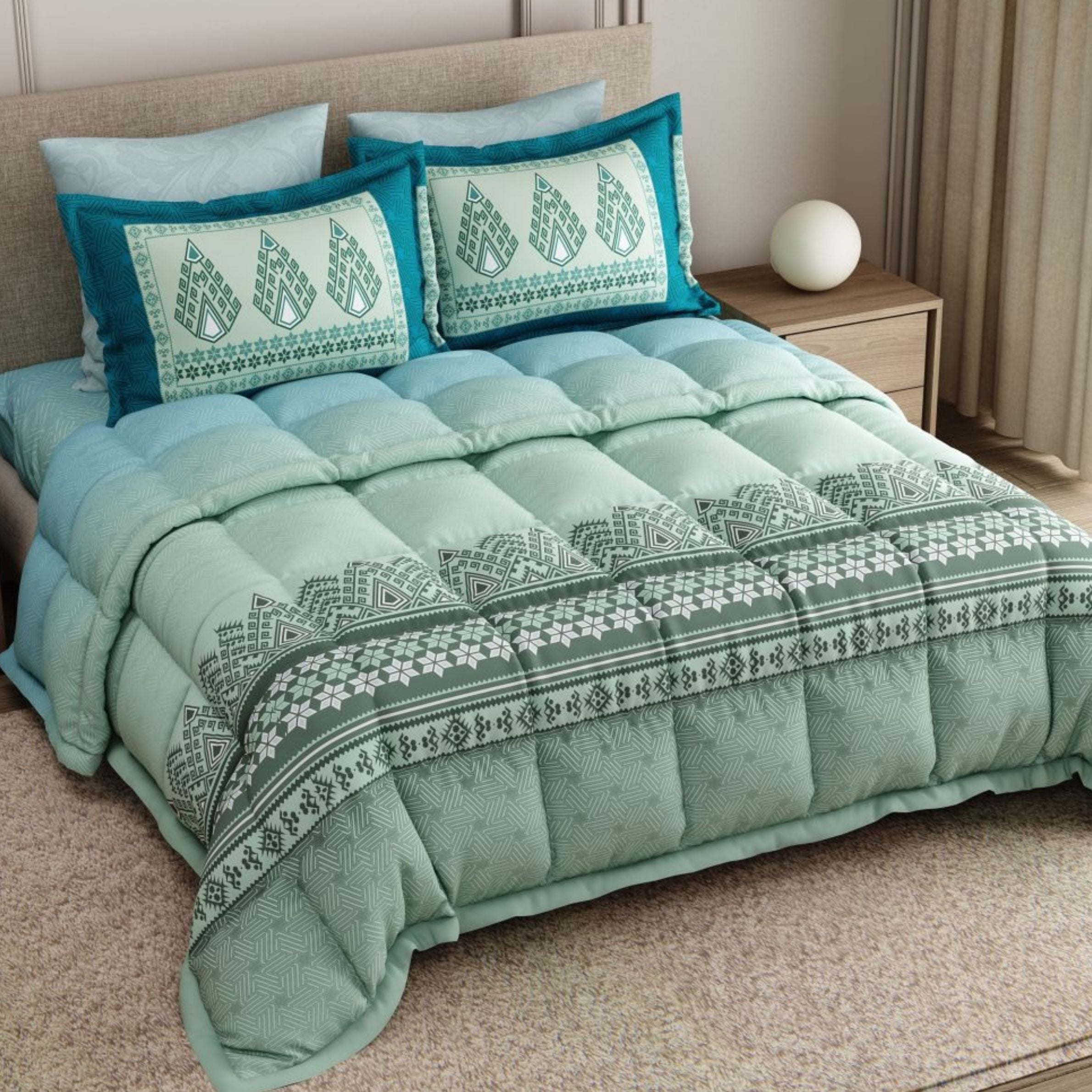 Rangriti 4 Pc Comforter Bedding Set