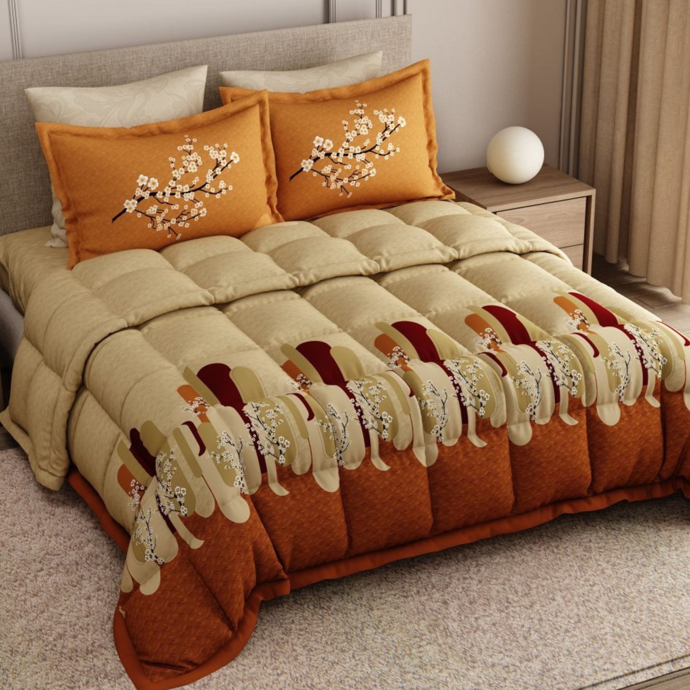 Rangriti 4 Pc Comforter Bedding Set