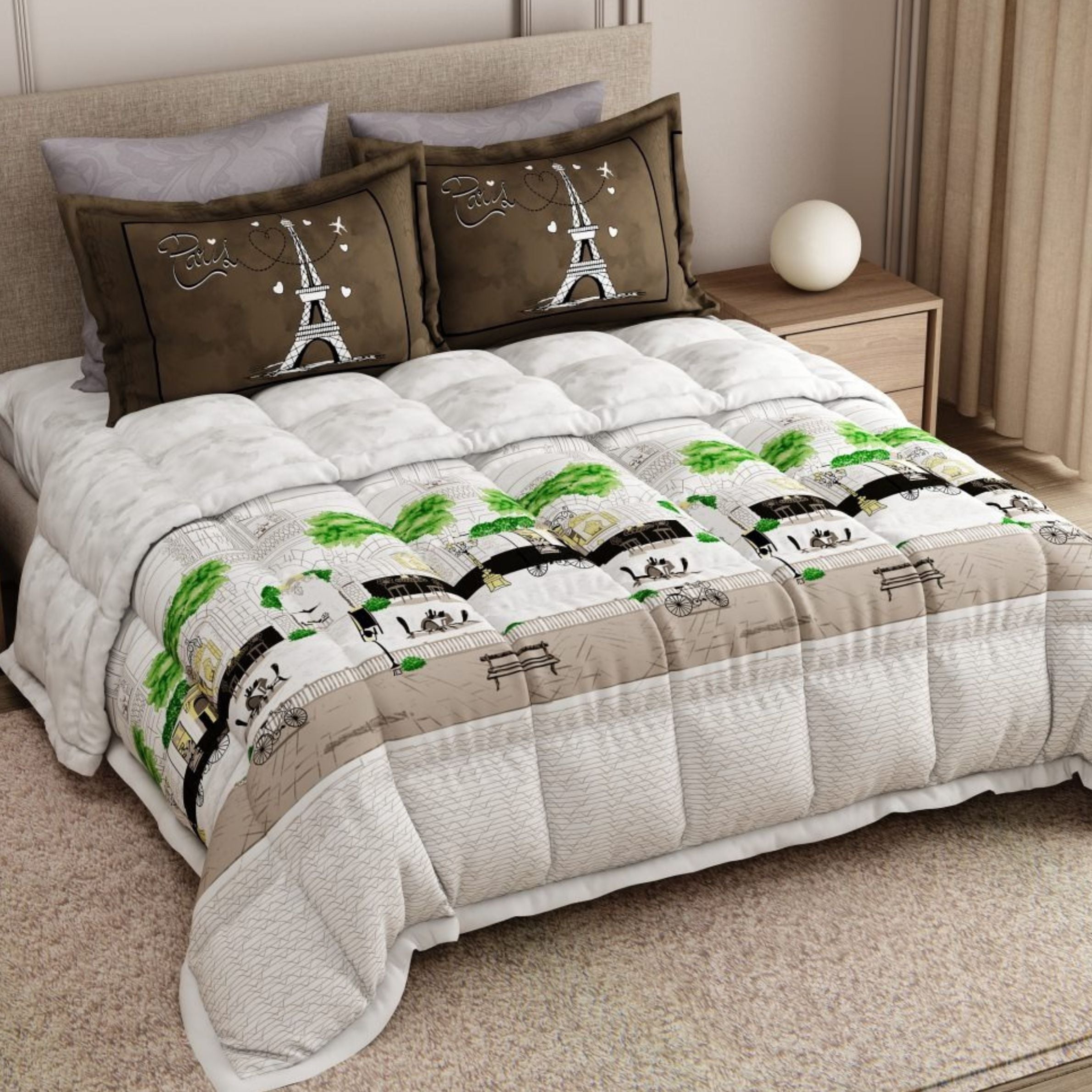 Rangriti 4 Pc Comforter Bedding Set