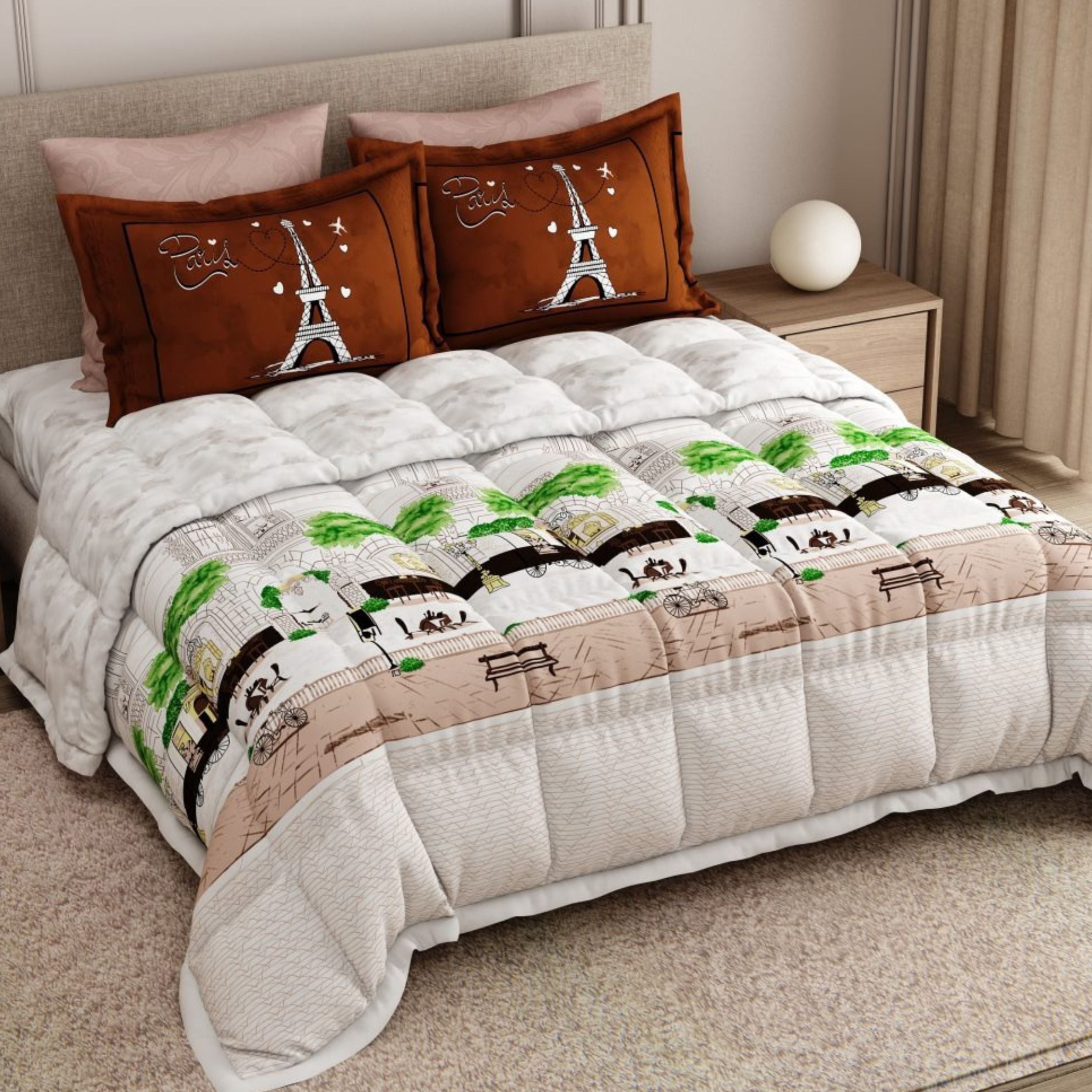 Rangriti 4 Pc Comforter Bedding Set