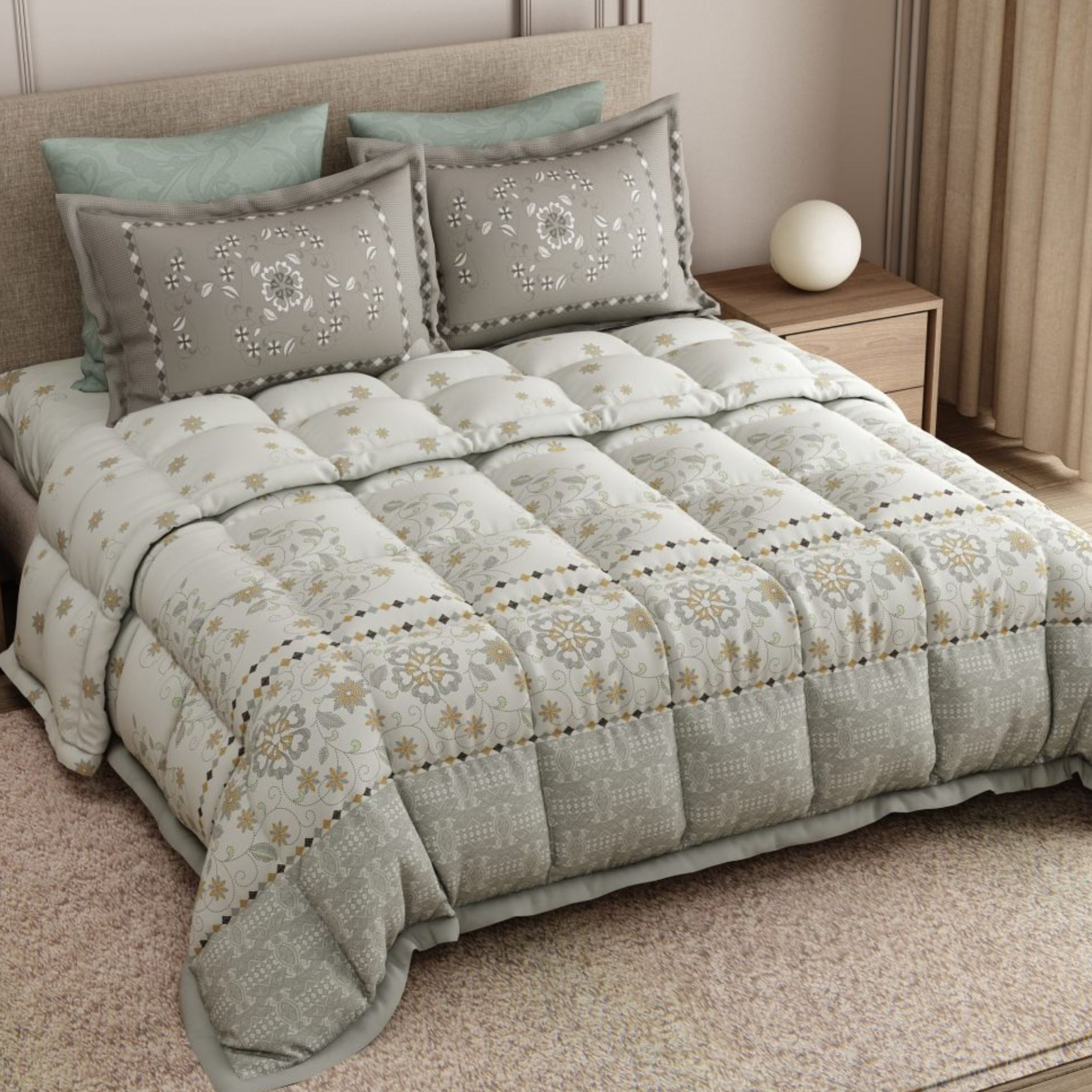 Rangriti 4 Pc Comforter Bedding Set