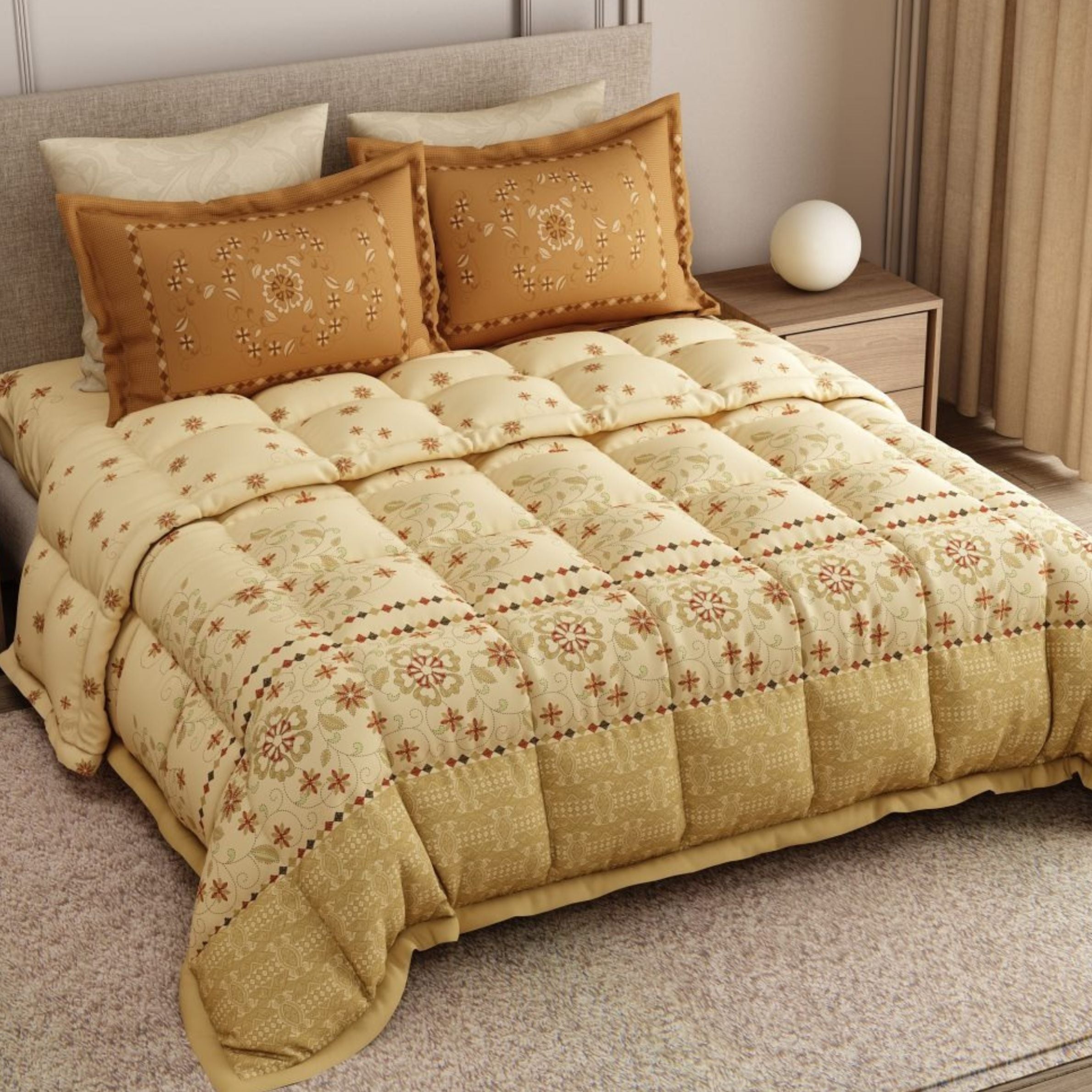 Rangriti 4 Pc Comforter Bedding Set