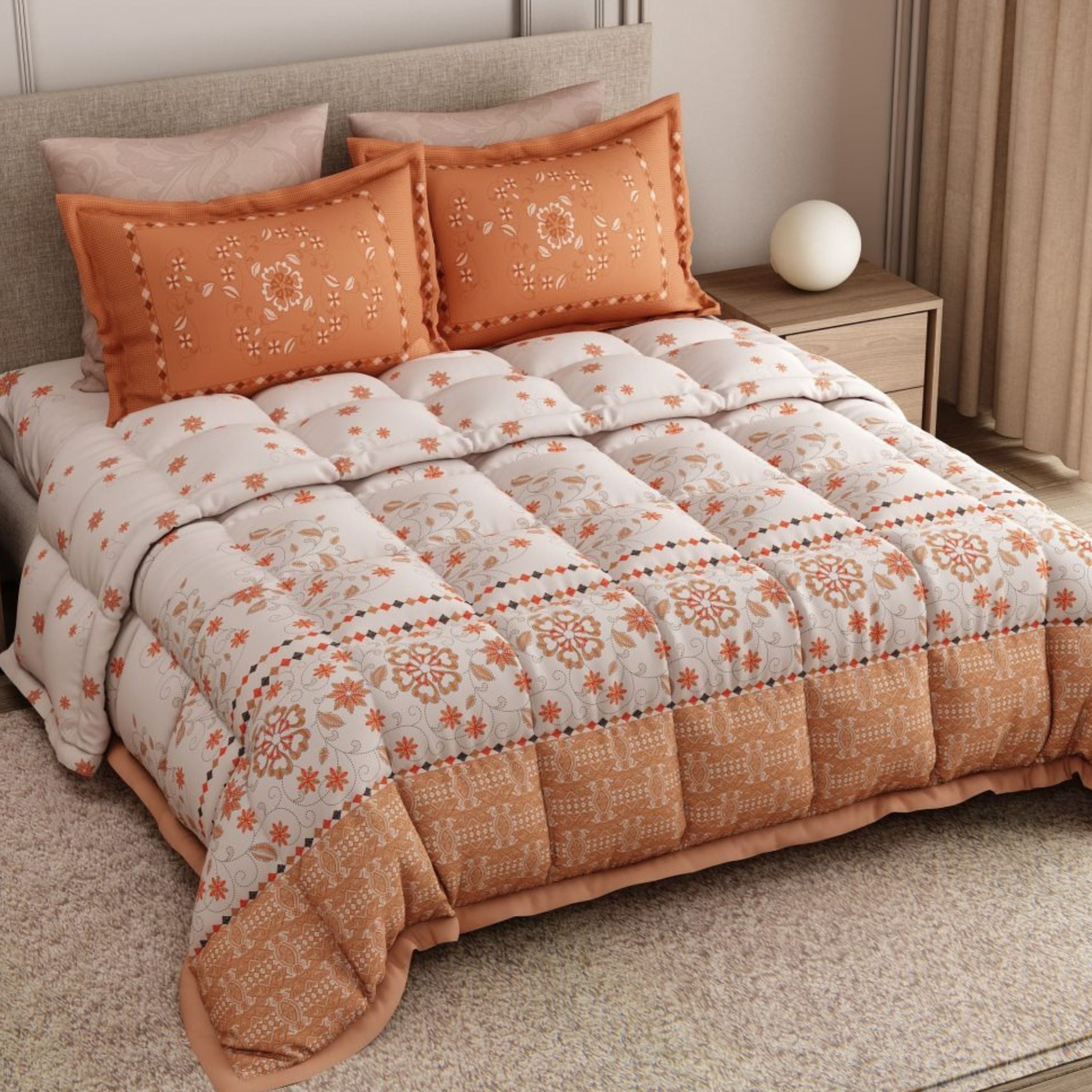 Rangriti 4 Pc Comforter Bedding Set