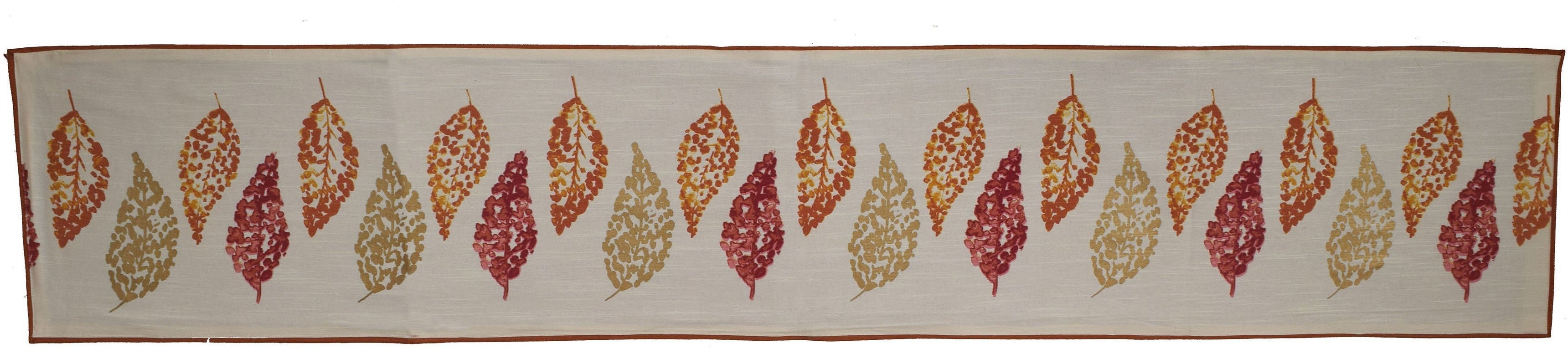  BILBERRY Furnishing Beige, Orange 35.56 cm Table Runner (Cotton)