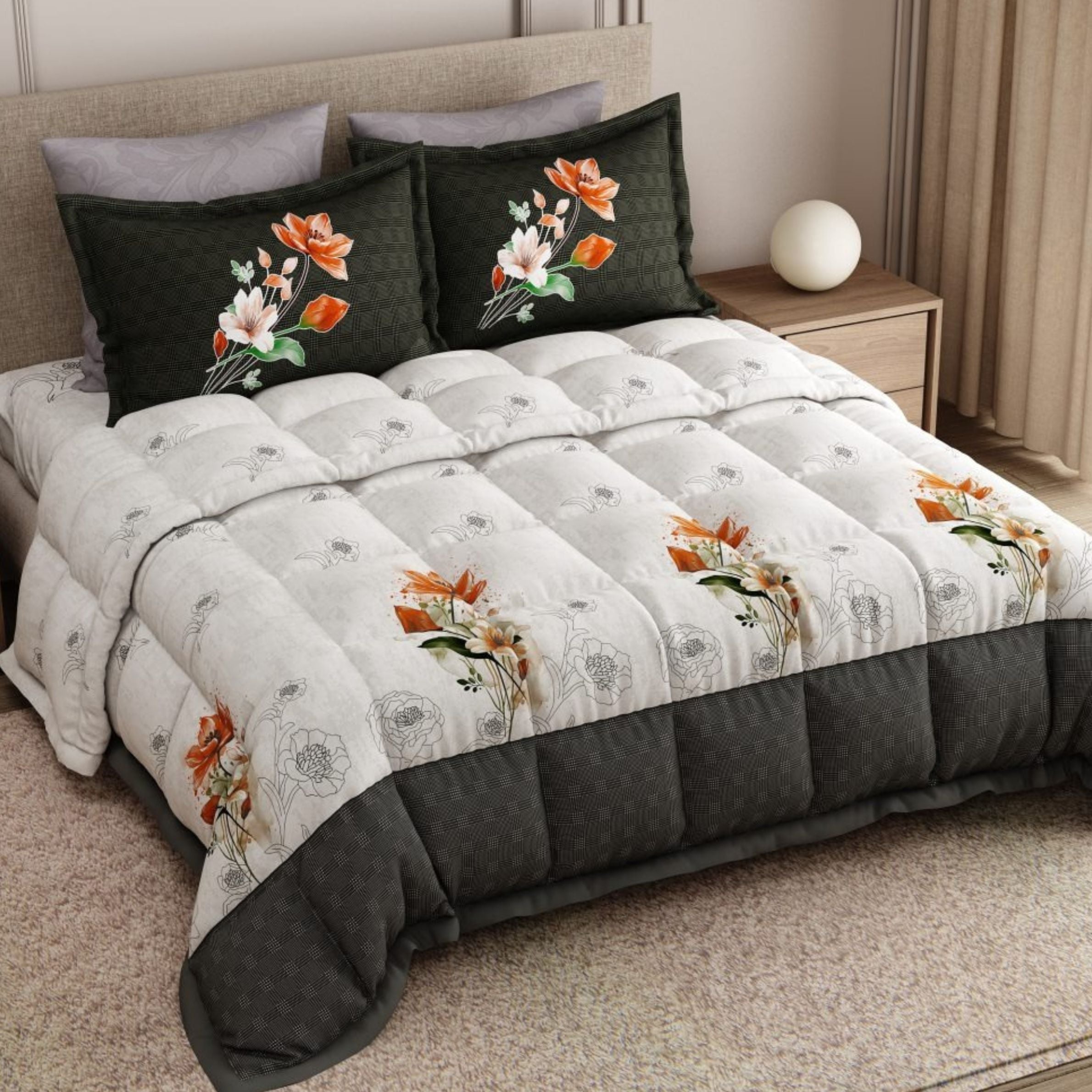 Rangriti 4 Pc Comforter Bedding Set