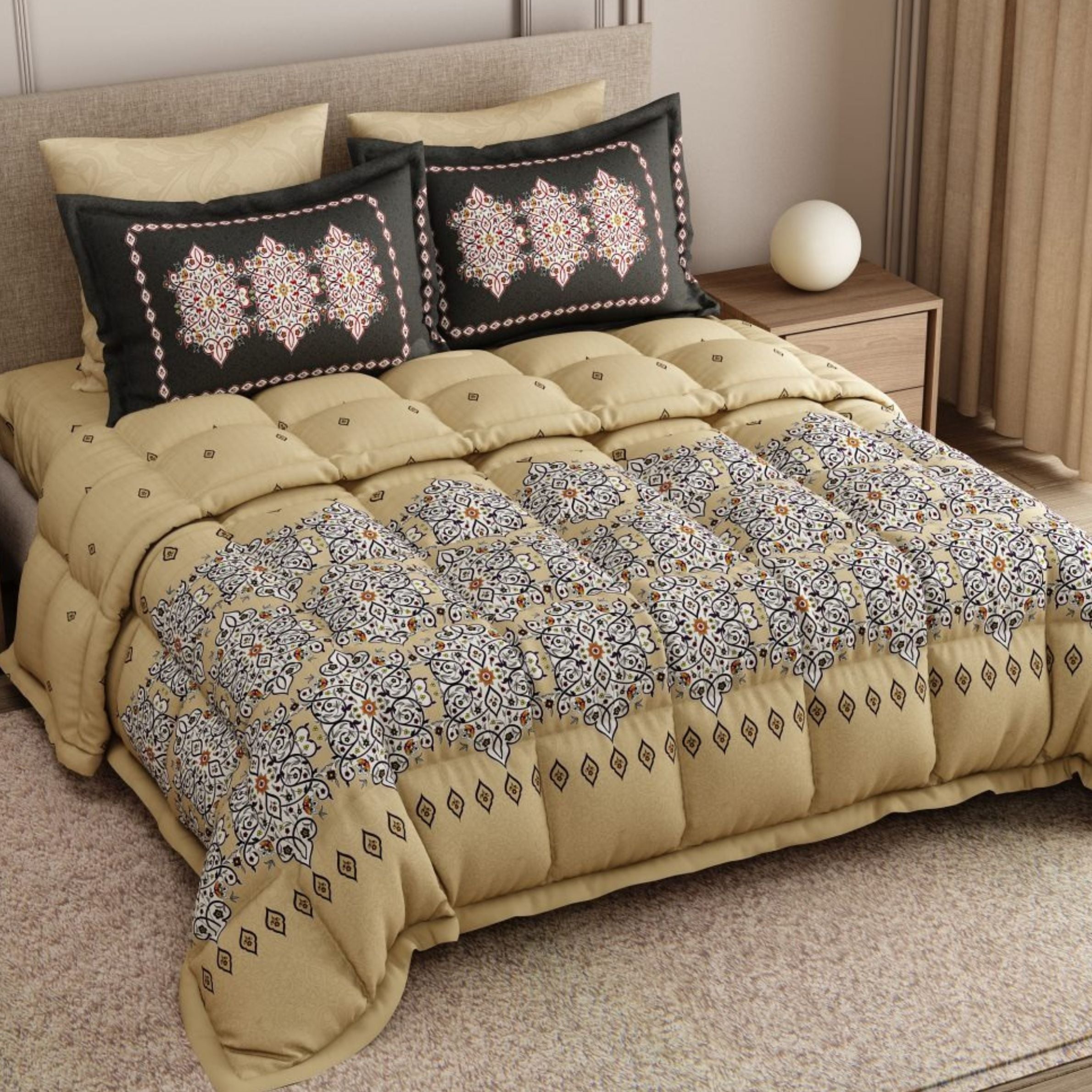 Rangriti 4 Pc Comforter Bedding Set