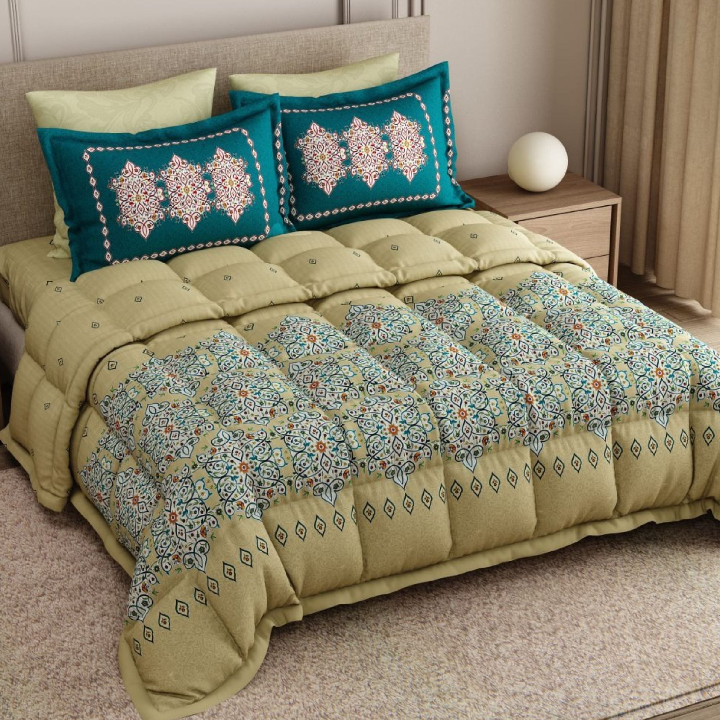 Rangriti 4 Pc Comforter Bedding Set
