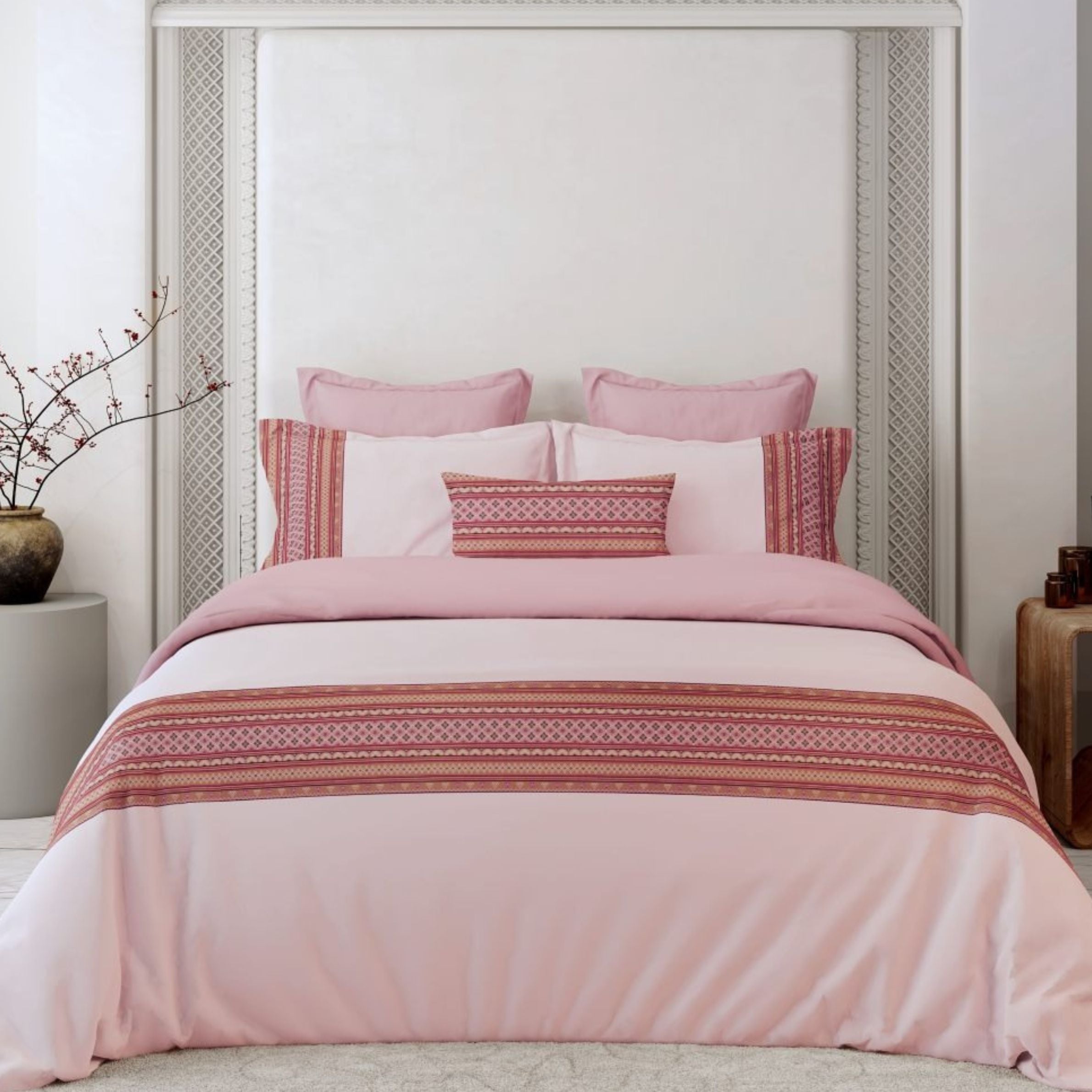 400 TC Pure Cotton Customised Designer Bedsheet