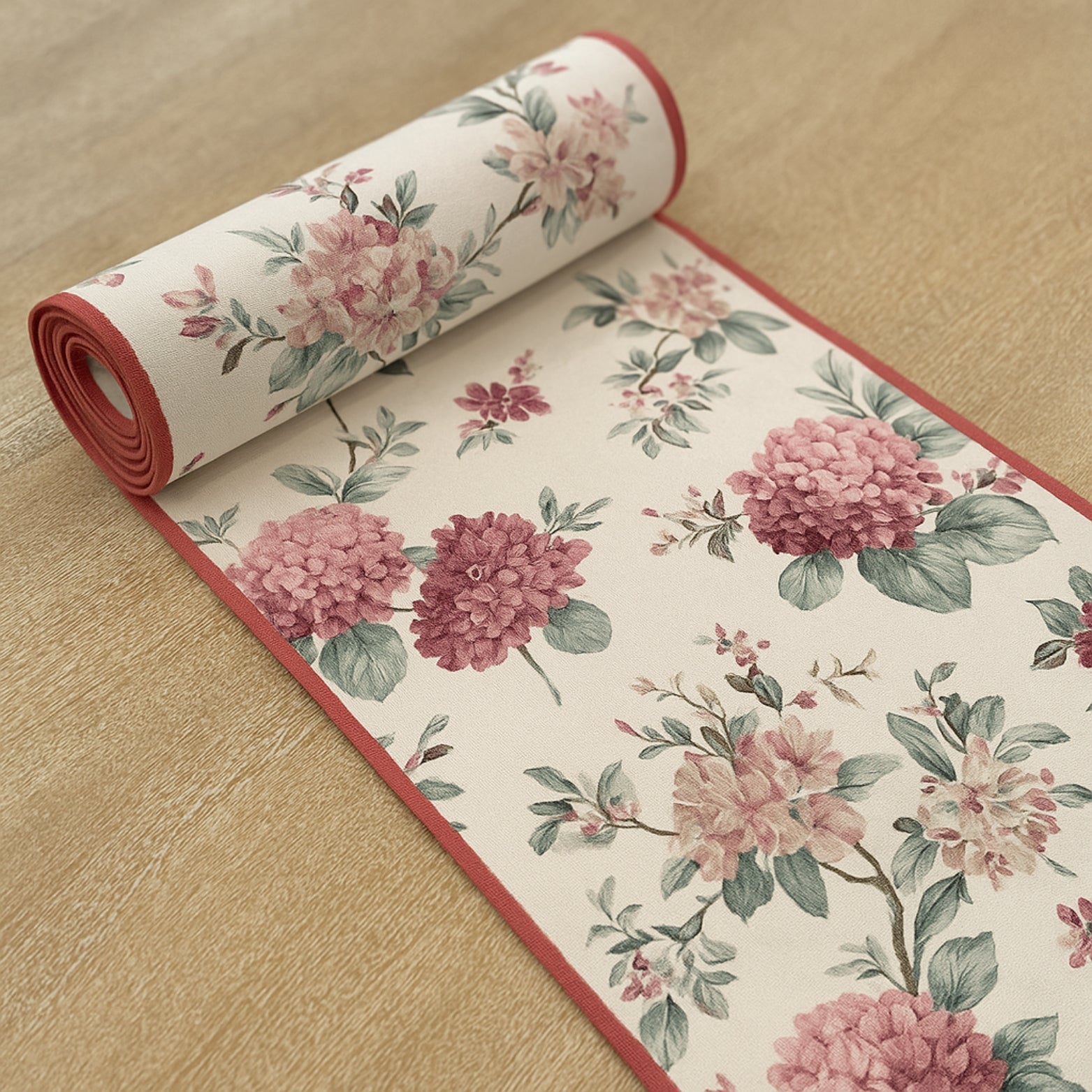 Printed Anti Skid Table Runner for Dining / Center Table Suitable for 4 Seater & 6 Seater