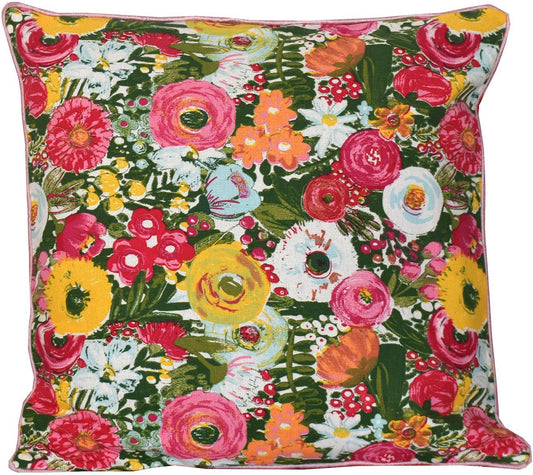  BILBERRY Furnishing Floral Cushions Cover (Pack of 5, 40 cm*40 cm, Multicolor)