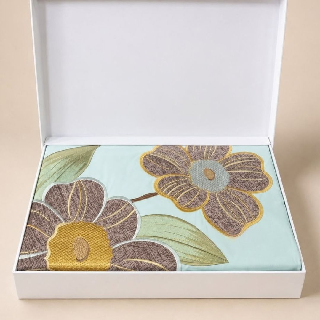 Diana Embroidery Bedsheet Set