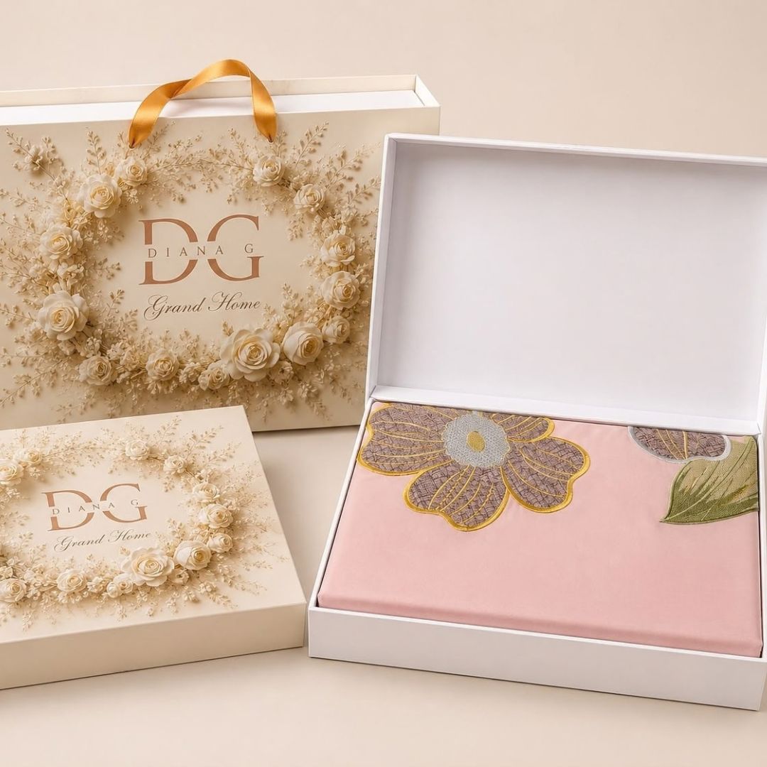 Diana Embroidery Bedsheet Set