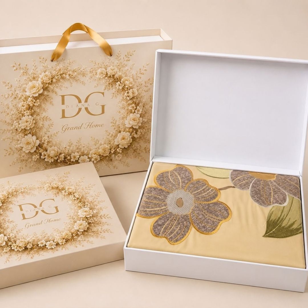 Diana Embroidery Bedsheet Set