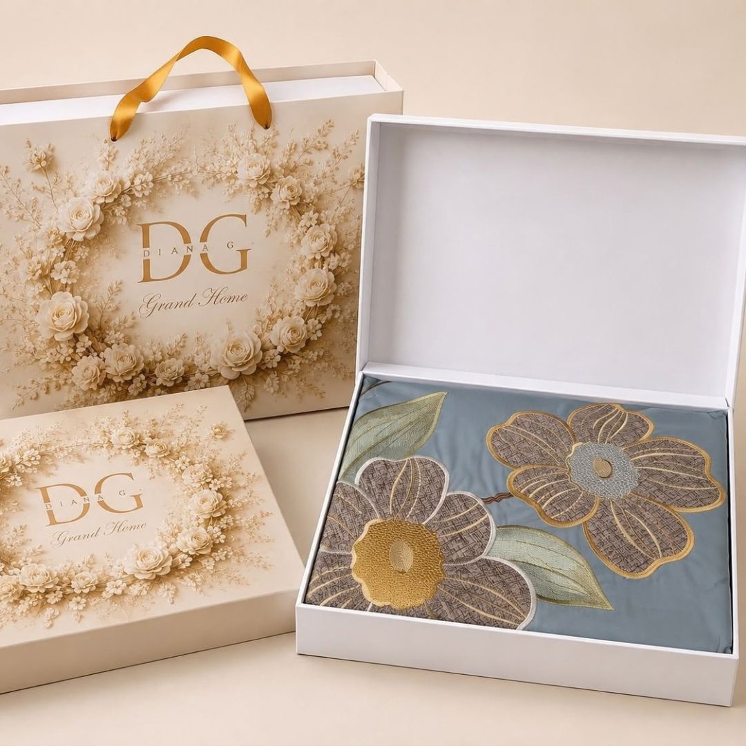 Diana Embroidery Bedsheet Set
