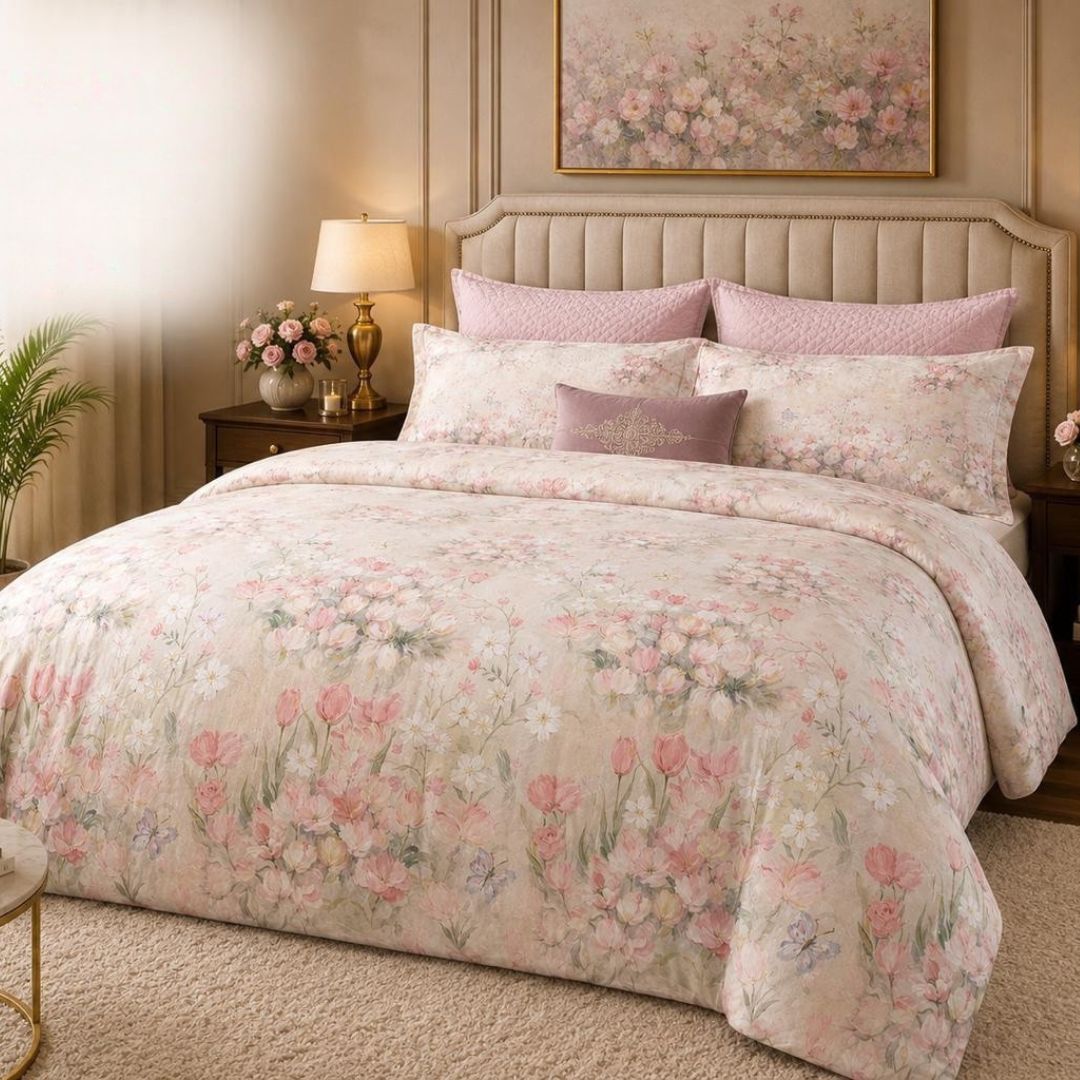 Digital Prints Tencel Silk AC Comforter