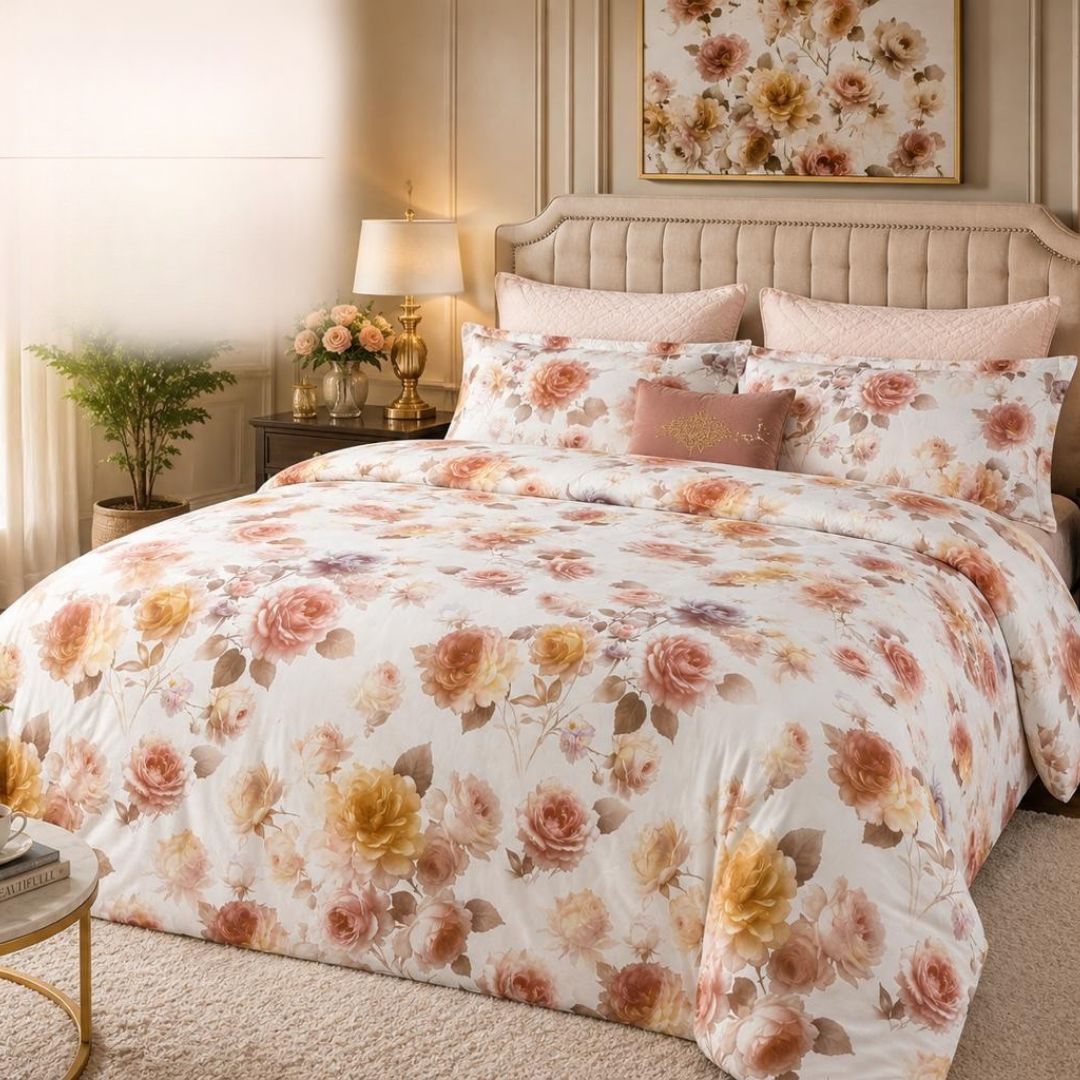 Digital Prints Tencel Silk AC Comforter