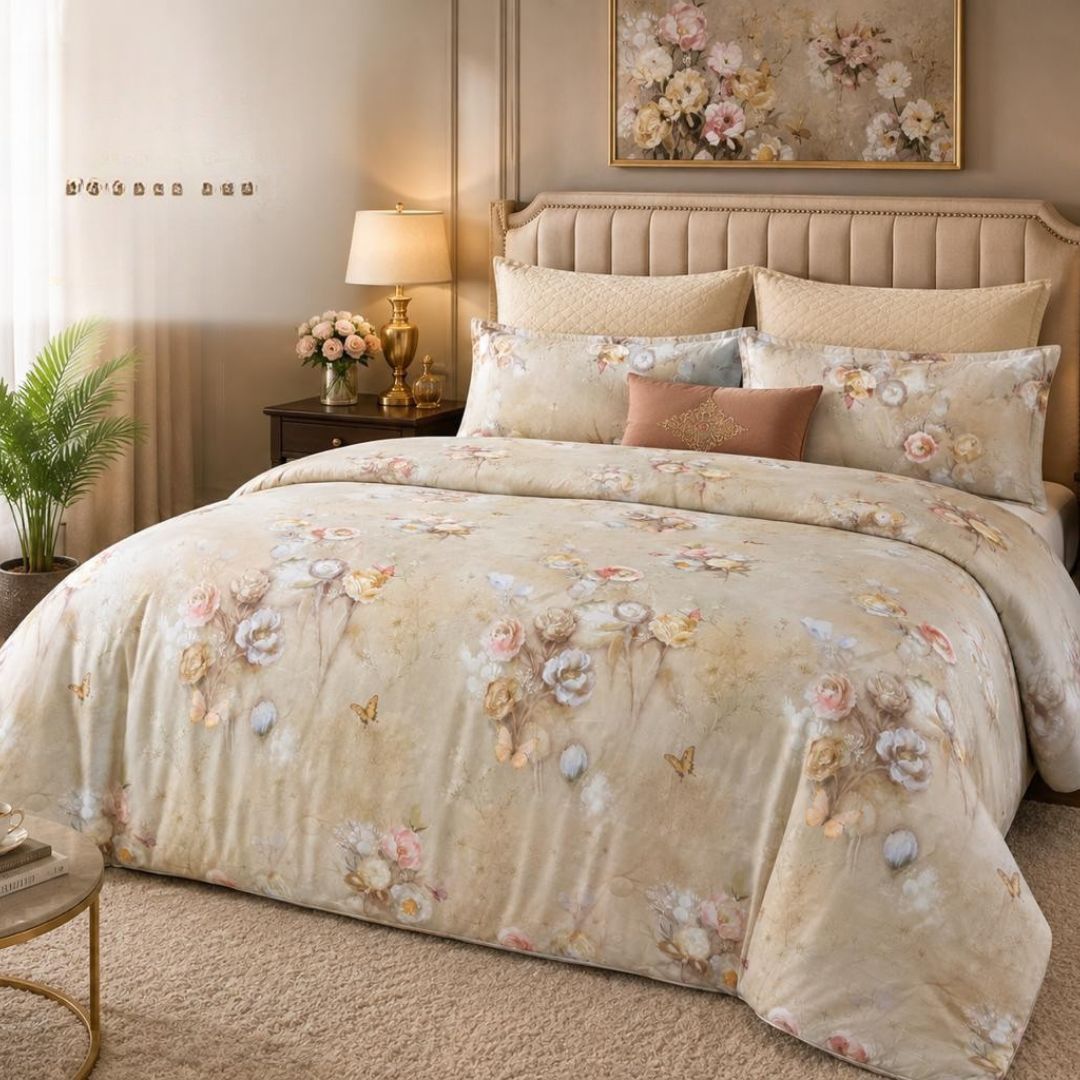 Digital Prints Tencel Silk AC Comforter